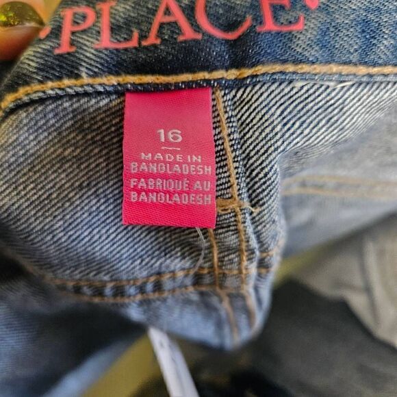 NWT Children's Place Ombre Denim Skirt - Picture 7 of 9